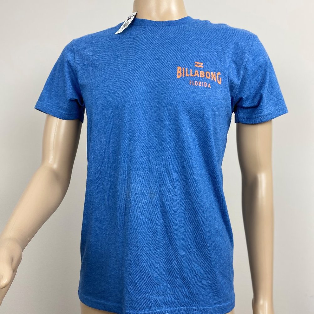 Billabong Royal Heather Arch Wave Short Sleeve T s